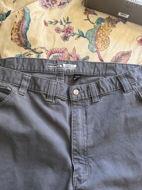 Carhartt Men's Relaxed Fit Pants in Slate Gray